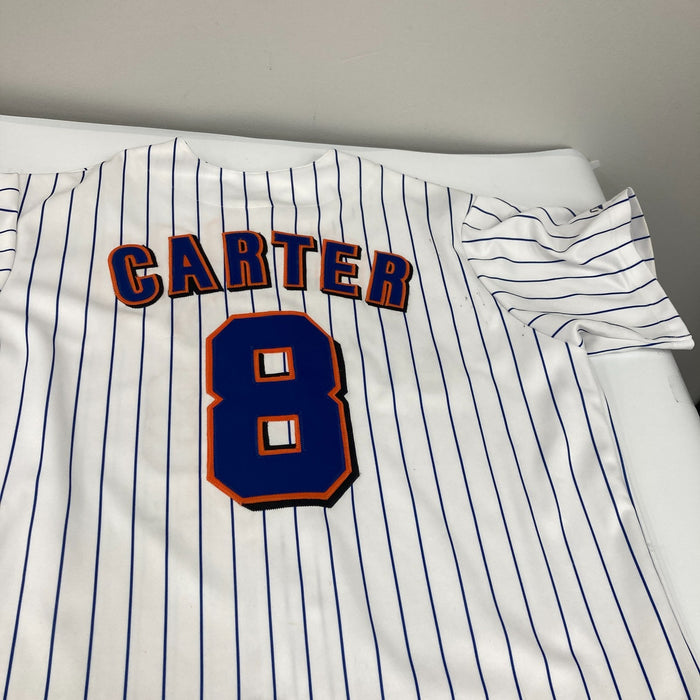 Gary Carter Hall Of Fame 2003 Signed Majestic New York Mets Jersey JSA COA