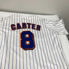 Gary Carter Hall Of Fame 2003 Signed Majestic New York Mets Jersey JSA COA