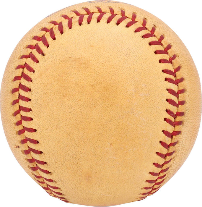 Ron Cey Home Run Signed 1978 World Series Game Used Baseball Dodgers PSA