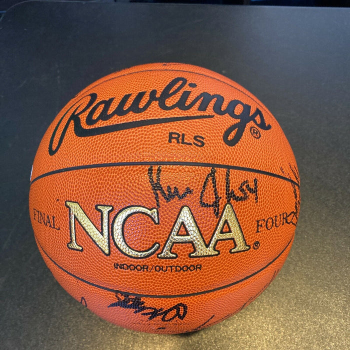1995 UCLA Bruins NCAA Champions Team Signed Official Final Four Basketball JSA