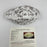 1999 Kansas City Chiefs Team Signed Football Warren Moon & Tony Gonzalez JSA COA