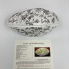 1999 Kansas City Chiefs Team Signed Football Warren Moon & Tony Gonzalez JSA COA