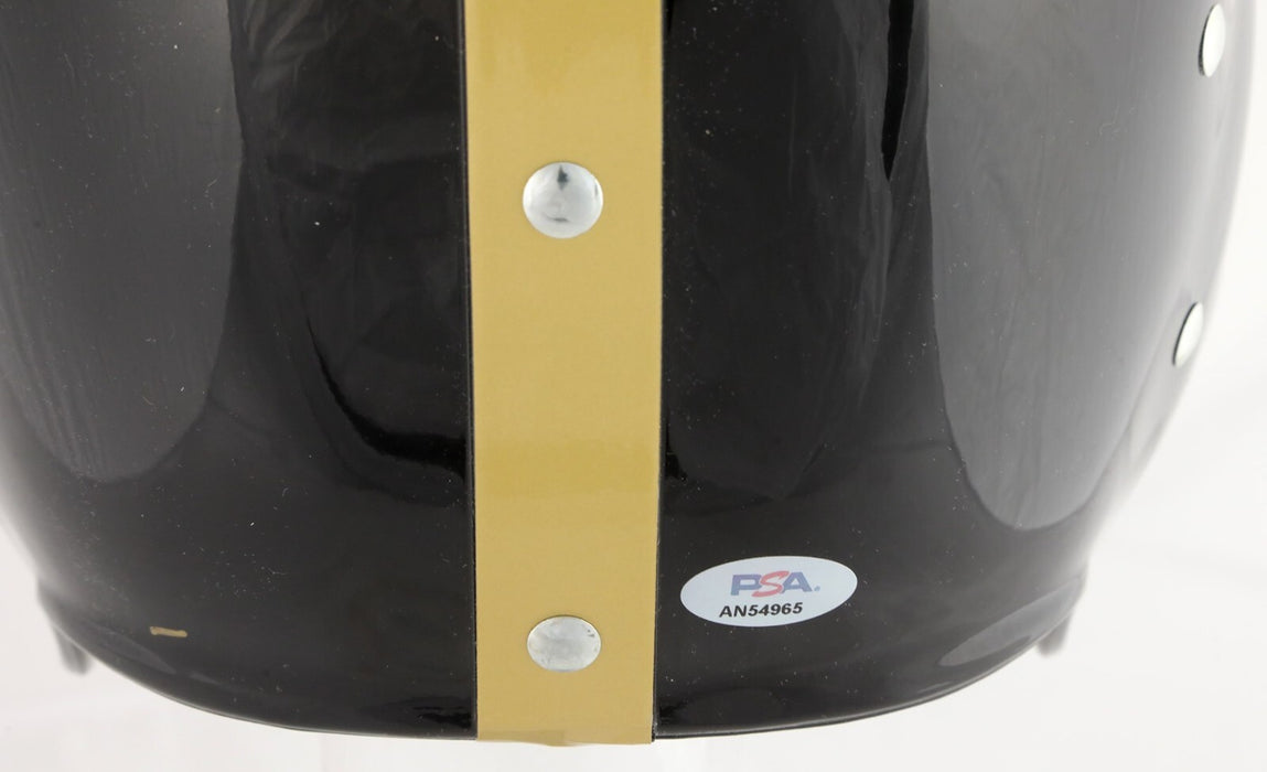 Len Dawson Signed Purdue Boilermakers Authentic Full Size Helmet PSA DNA COA