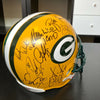 1996 Green Bay Packers Super Bowl Champs Team Signed Full Size Helmet JSA COA