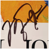 Michael Jordan Signed LeRoy Neiman Photo Litho Poster JSA COA