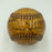 Rare Jack Powell Umpire Single Signed 1939 Game Used Baseball Dec. 1971 JSA COA