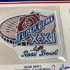 1986 New York Giants Super Bowl Champs Team Signed Commemorative Patch JSA COA