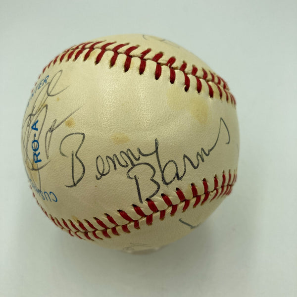 1982 Dallas Cowboys Legends Multi Signed Vintage Baseball NFL Auto