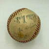 1943 Brooklyn Dodgers Team Signed Baseball JSA COA