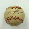 1997 Yankees Indians ALDS Playoffs Game Used Baseball Signed By All Umpires