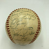 Mickey Mantle Ted Williams 1956 All Star Game Team Signed Baseball JSA COA