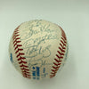 1996 New York Yankees World Series Champs Team Signed Baseball Derek Jeter JSA