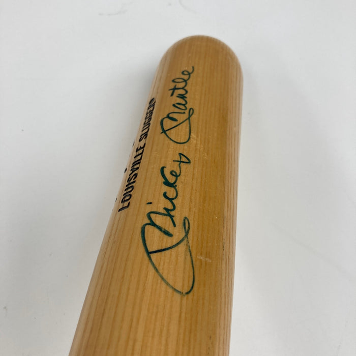 Mickey Mantle Signed Louisville Slugger Game Model Baseball Bat JSA COA