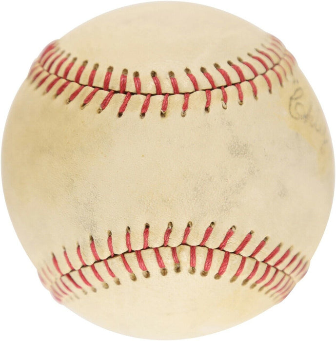 Rare Chief Bender Single Signed Autographed Baseball With JSA COA