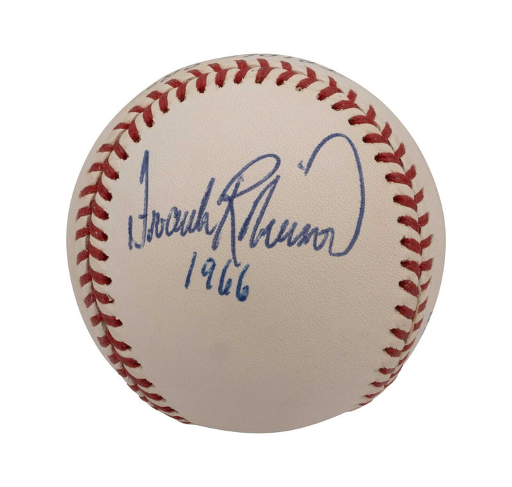 Beautiful Mickey Mantle Triple Crown 1956 Signed Inscribed Baseball PSA DNA