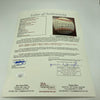 Stunning Mickey Mantle Joe Dimaggio 500 Home Run 3,000 Hits Signed Baseball