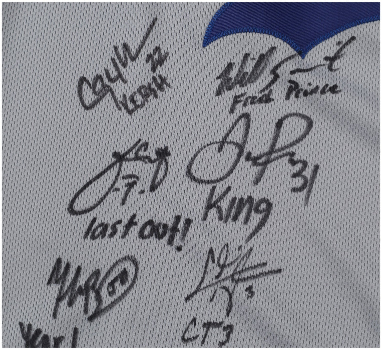 2020 Los Angeles Dodgers World Series Champs Team Signed Jersey 29 Sigs PSA DNA