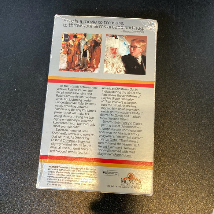 Scott Schwartz Signed A Christmas Story VHS Movie With JSA COA