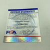 Bill Dickey First Old Timers Banquet Signed American League Baseball PSA DNA COA