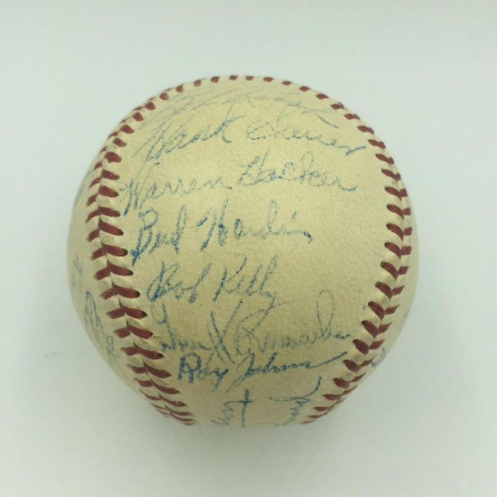 The Finest 1952 Chicago Cubs Team Signed National League Baseball With JSA COA
