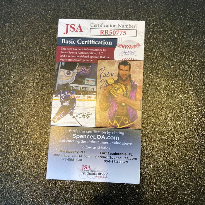 Tom Brunansky Signed 1970's Louisville Slugger Game Used Baseball Bat JSA COA