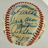 Mickey Mantle Ted Williams Sandy Koufax Hall Of Fame Multi Signed Baseball BAS