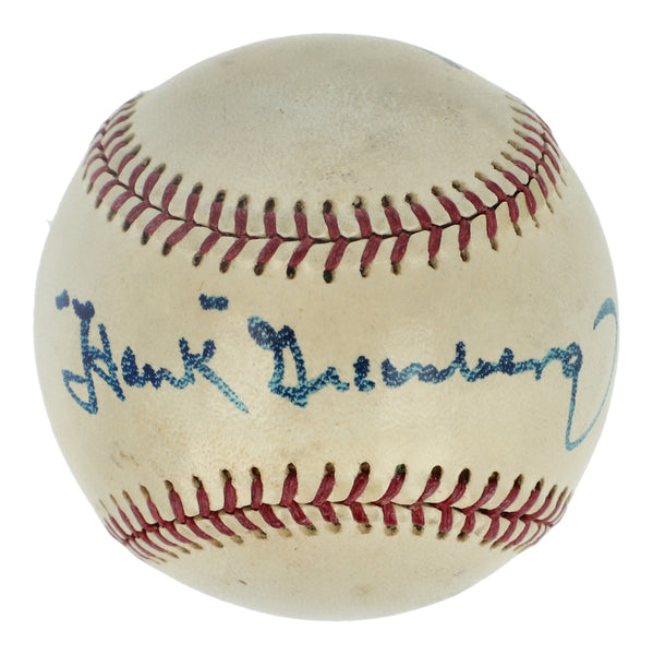 Hank Greenberg Single Signed Official League Baseball PSA DNA COA