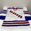 1994–95 New York Rangers Team Signed Authentic Jersey JSA COA