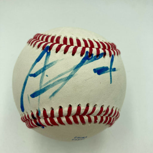 Ashton Kutcher Signed Autographed Baseball With JSA COA Movie Star