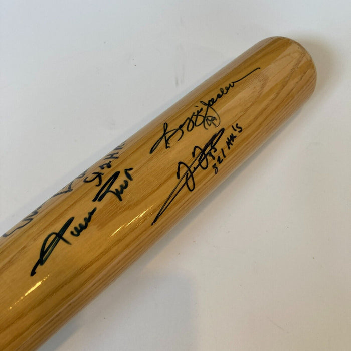 Willie Mays Hank Aaron 500 Home Run Club Signed Cooperstown Baseball Bat Beckett