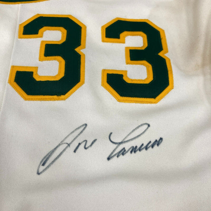 Jose Canseco Signed 1990 Authentic Game Issued Oakland A's Jersey Phil Wood COA