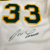 Jose Canseco Signed 1990 Authentic Game Issued Oakland A's Jersey Phil Wood COA