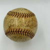 1934 St. Louis Cardinals World Series Champs Team Signed Baseball With JSA COA
