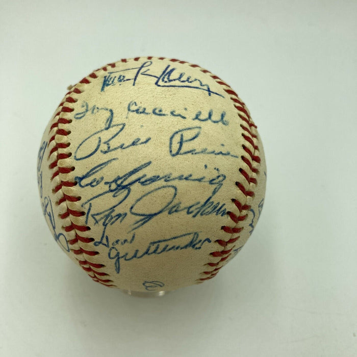 1950's Chicago White Sox Team Signed Autographed Baseball With Nellie Fox