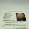 Bill McKechnie Single Signed 1946 National League Frick Baseball JSA COA HOF