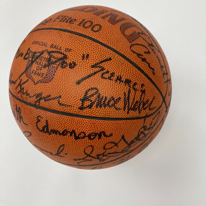 1980-81 Purdue Boilermakers NCAA Team Signed Vintage Basketball