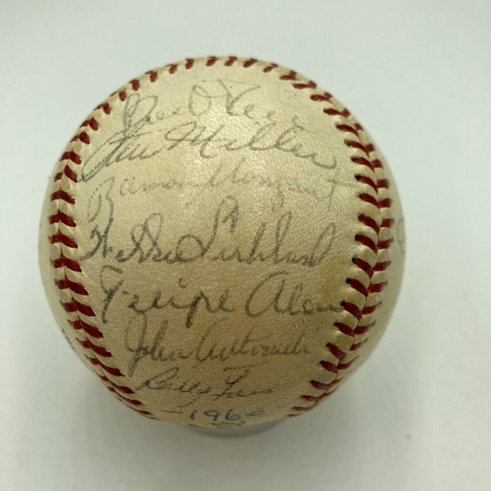 Willie Mays 1960 San Francisco Giants Team Signed National League Baseball