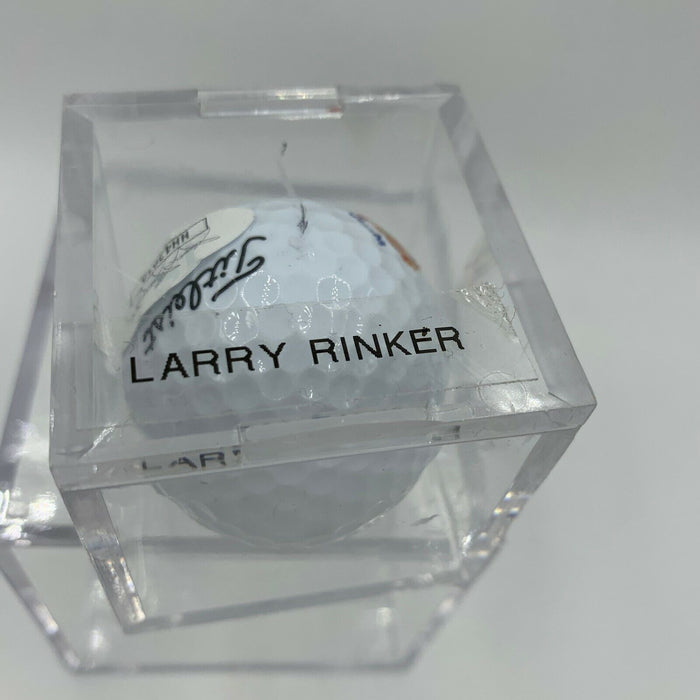 Larry Rinker  Signed Autographed Golf Ball PGA With JSA COA