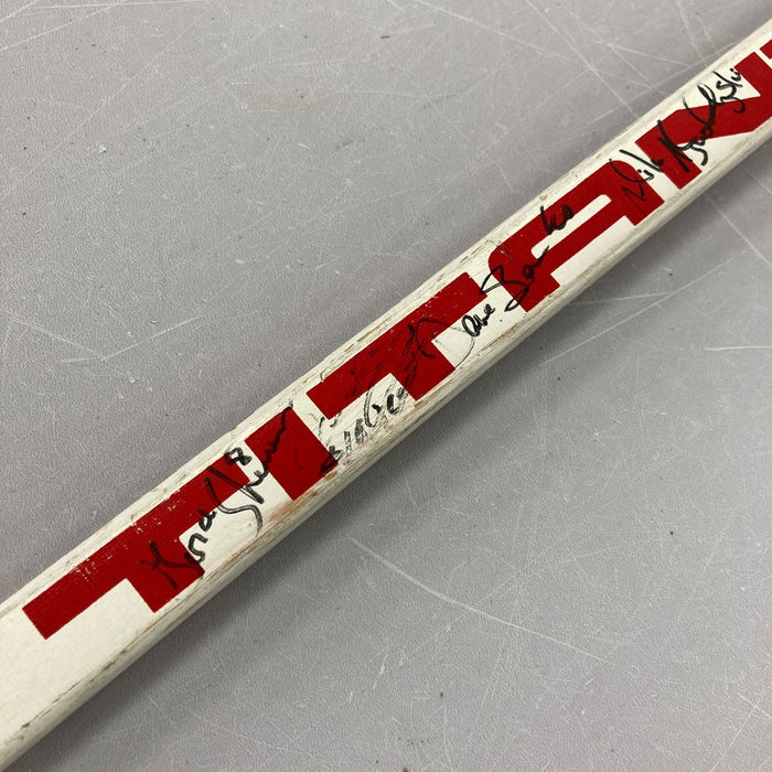 1984-85 Edmonton Oilers Stanley Cup Champs Signed Wayne Gretzky Game Stick JSA