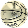 Kobe Bryant 2008 & 2012 Gold Medal Signed Olympics Basketball  9/10 Panini COA