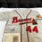 Hank Aaron 755 Home Run Signed Authentic Milwaukee Braves Jersey JSA COA