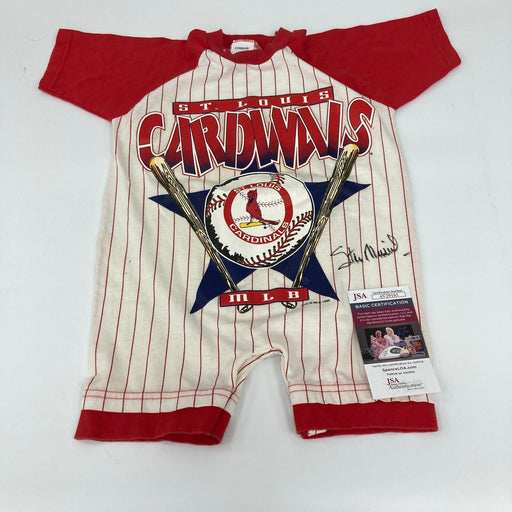 Stan Musial Signed St. Louis Cardinals Toddler Jersey With JSA COA