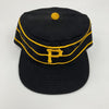 Harvey Haddix Signed 1970's Game Used Pittsburgh Pirates Pillbox Hat Cap JSA COA