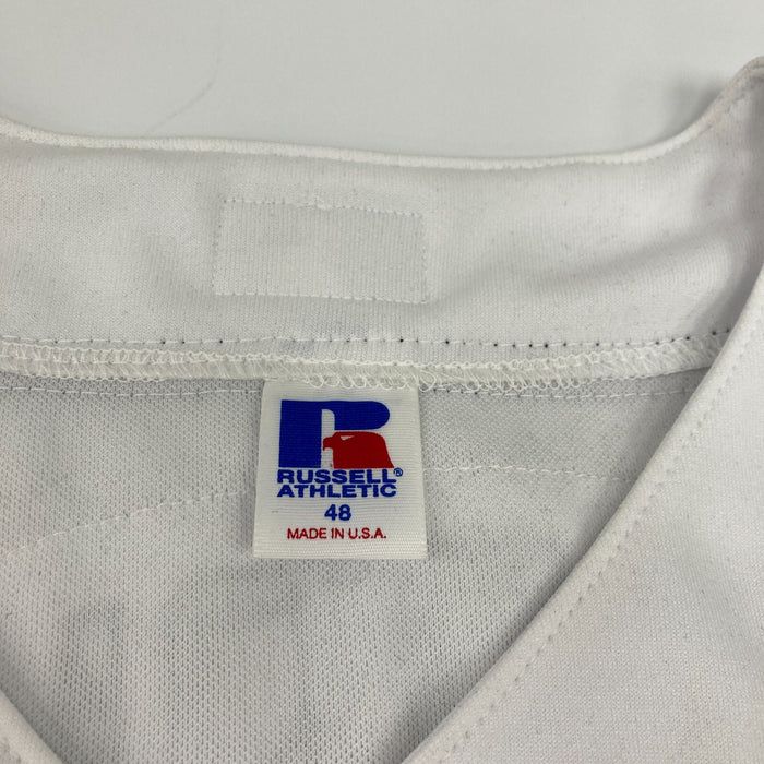 Greg Maddux Signed Authentic Atlanta Braves Russell Game Model Jersey JSA COA