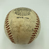 Chuck Klein 1936 Philadelphia Phillies Team Signed National League Baseball JSA