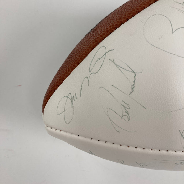 1989 Super Bowl XXIV Champs San Francisco 49ers Team-Signed Football 50 Sigs JSA
