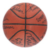 1976–77 Los Angeles Lakers Team Signed Playoffs Game Used Basketball JSA & MEARS