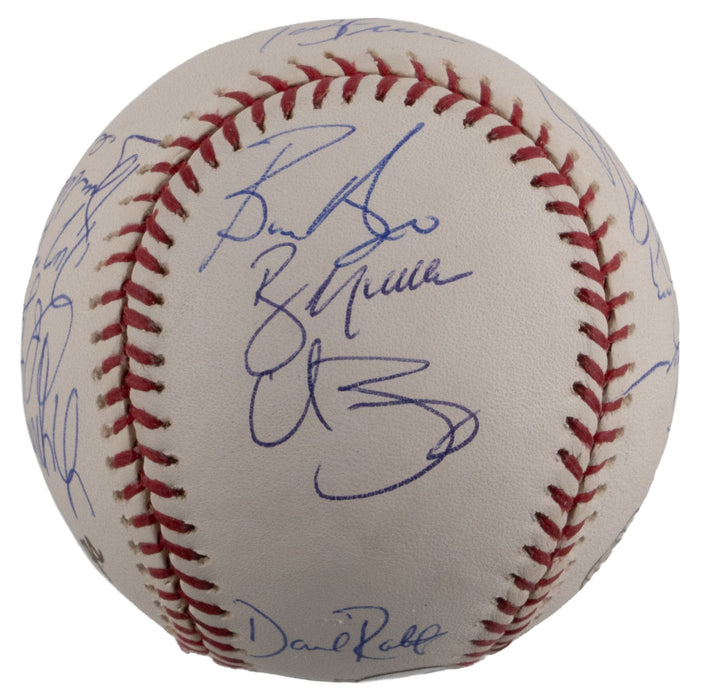 2004 Boston Red Sox World Series Champs Team Signed W.S. Baseball JSA COA