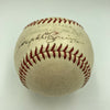 Rare Joe Cronin Single Signed 1959 American League Prototype Baseball JSA COA