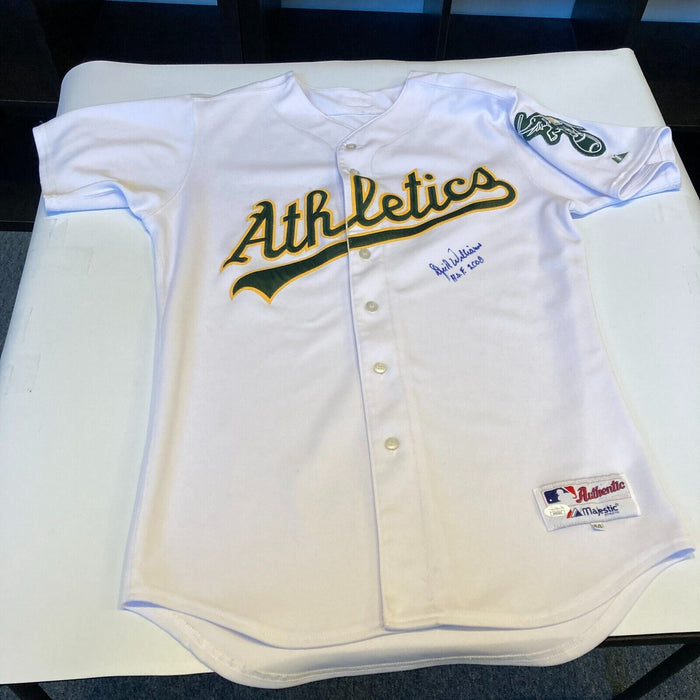 Dick Williams Hall Of Fame 2008 Signed Oakland A's Jersey JSA COA